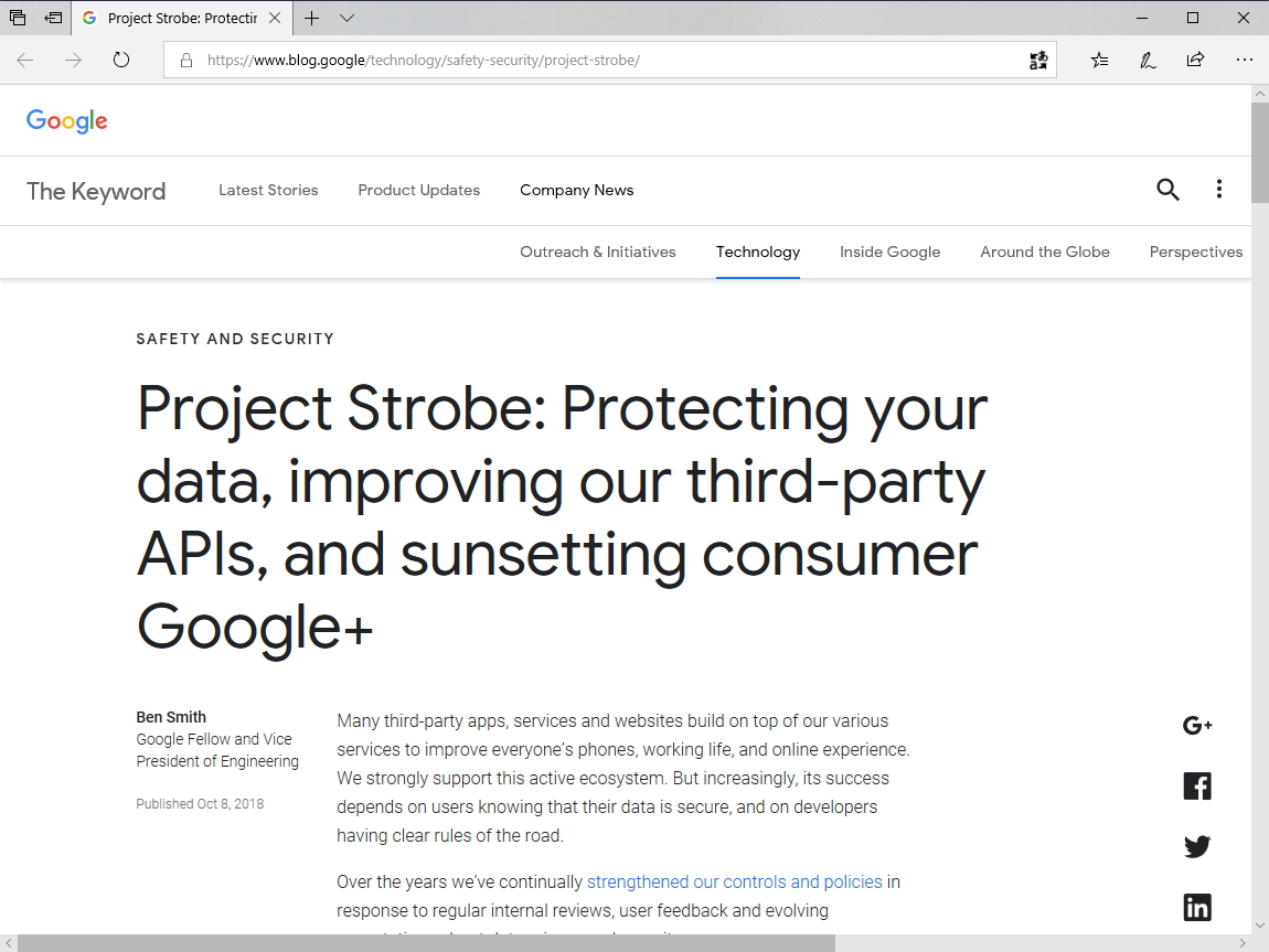 同社のリリース