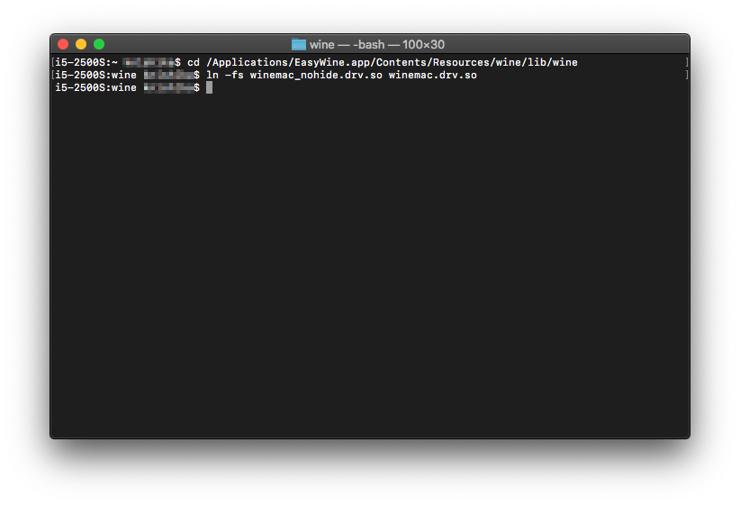 コンソールを開きメニューバーとDockを表示させるコマンドを入力