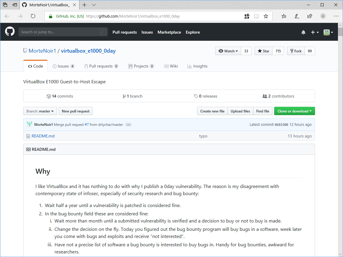 “GitHub”に公開されたドキュメント