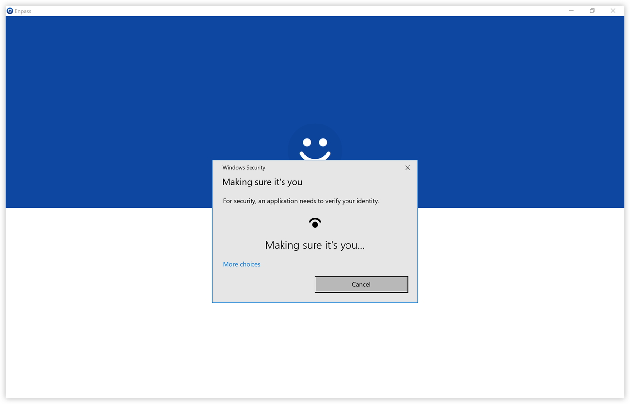“Windows Hello”によるロック解除