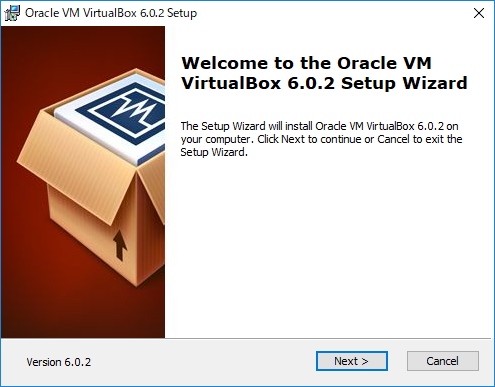 「Oracle VM VirtualBox」v6.0.2
