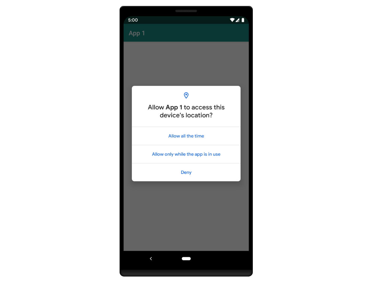 アプリがユーザーの位置情報を取得できるかどうかを詳細に制御