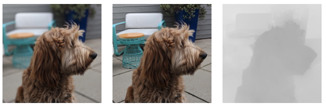 マルチカメラで得られた深度データを取得し、ボケやボカシを加える機能をアプリに組み込める