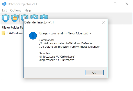 コマンドラインで除外指定を行う機能も搭載
