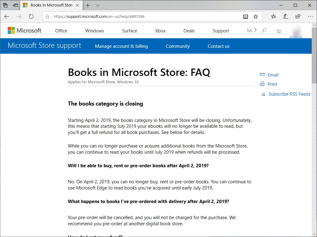 同社のFAQページ