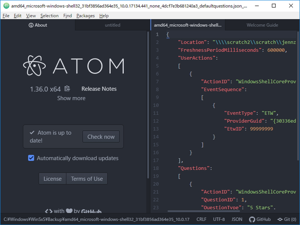 「Atom」v1.36.0
