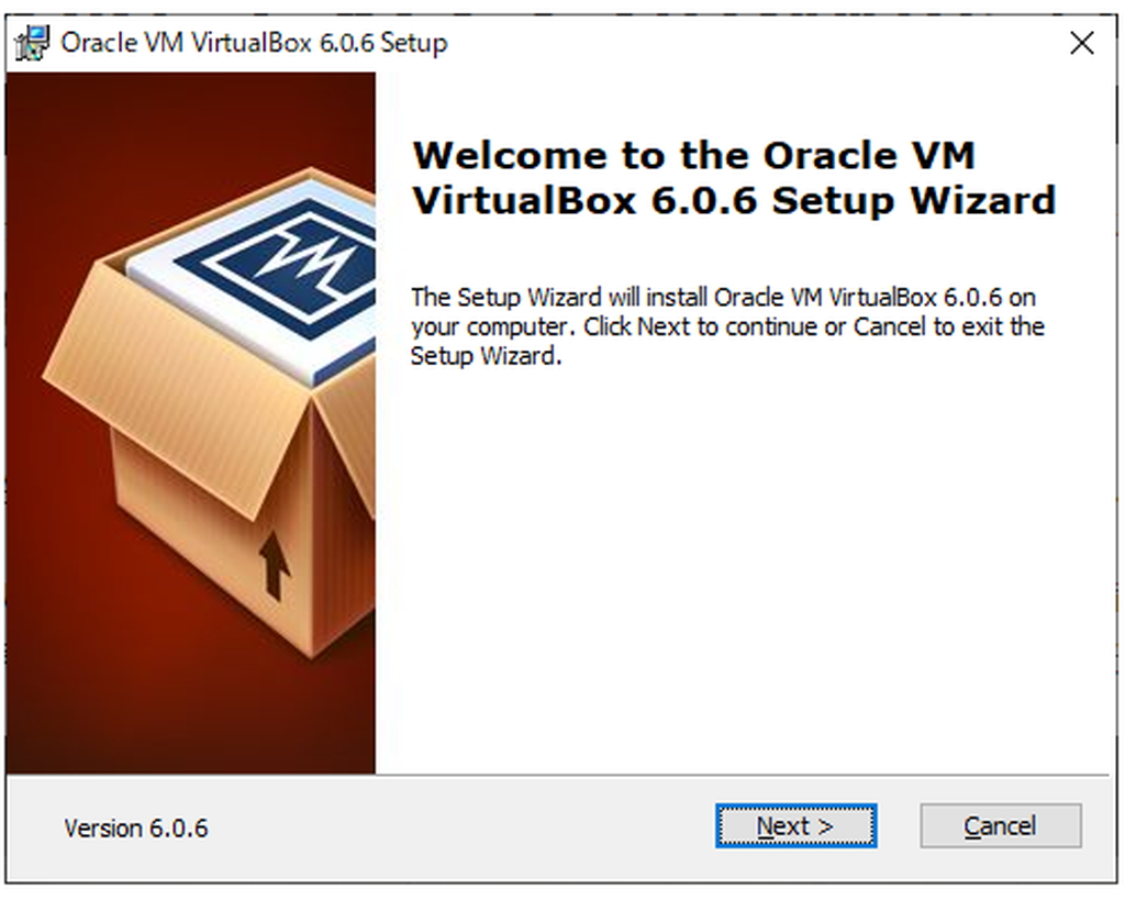 「Oracle VM VirtualBox」v6.0.6
