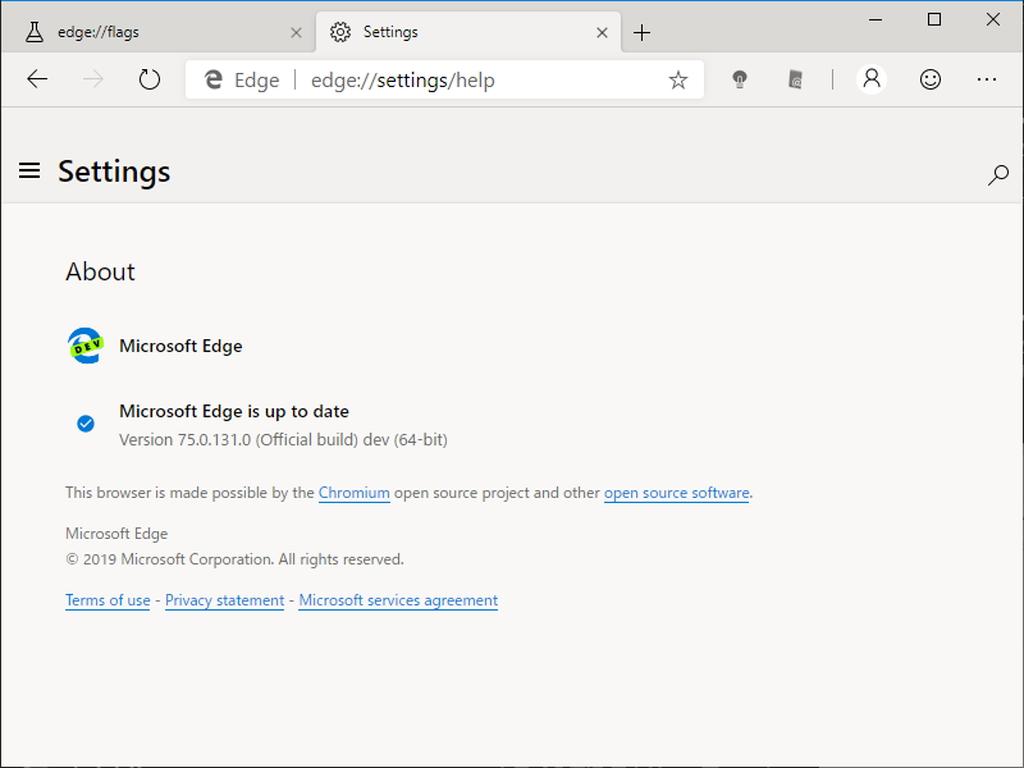 Microsoft、「Microsoft Edge Insider」の“Dev”チャンネルをアップデート