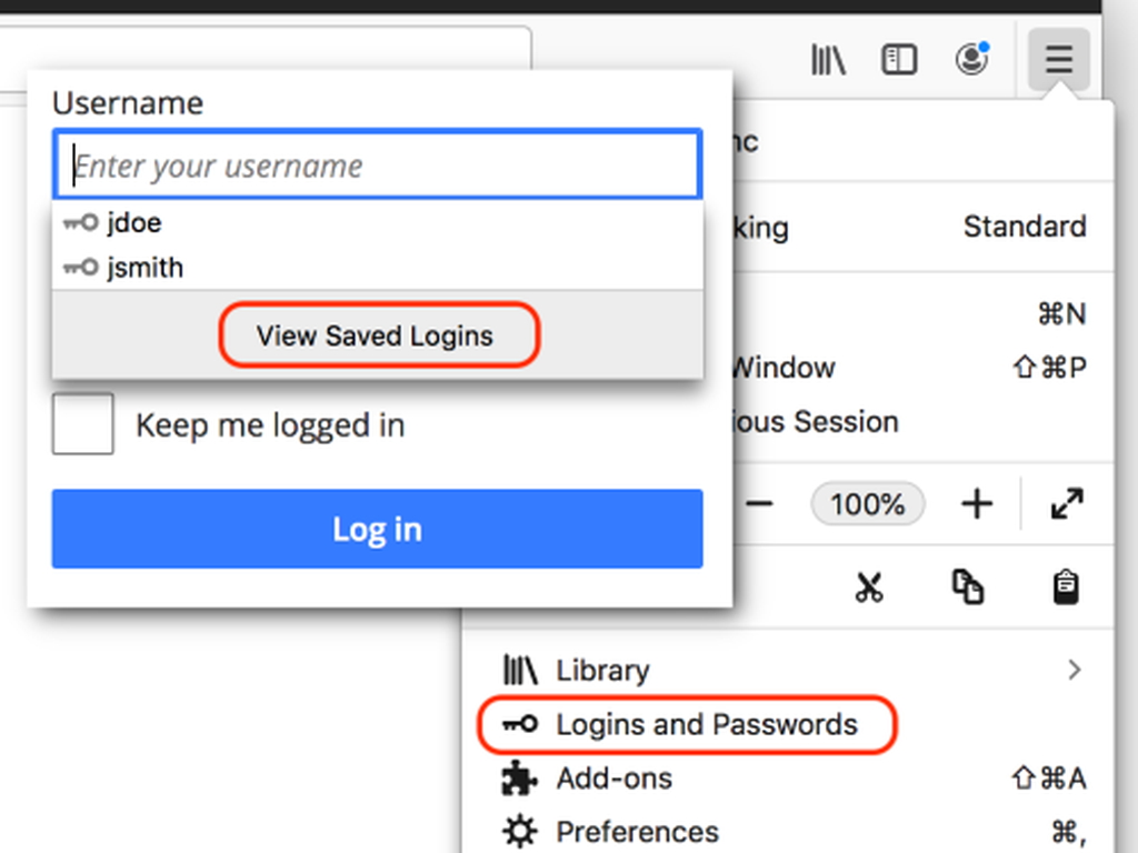 組み込みのパスワードマネージャーも改善
