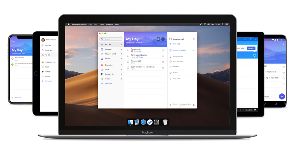 「Microsoft To-Do」のMac版がリリース