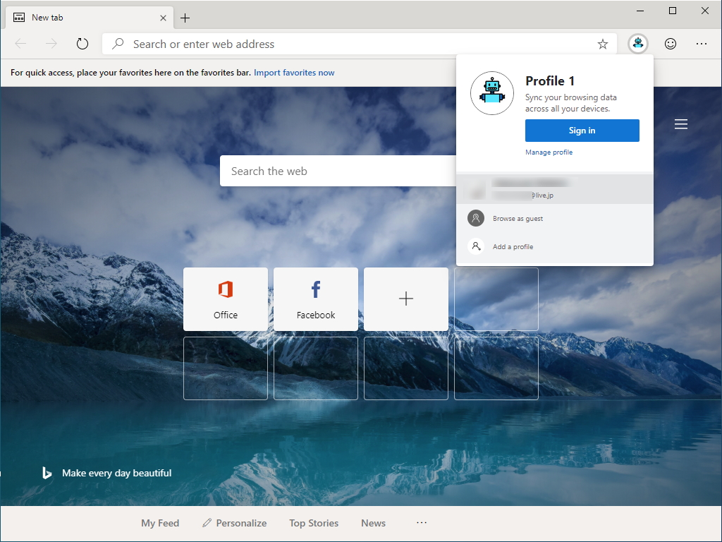 「Chromium」ベースの次期「Microsoft Edge」プレビュー版