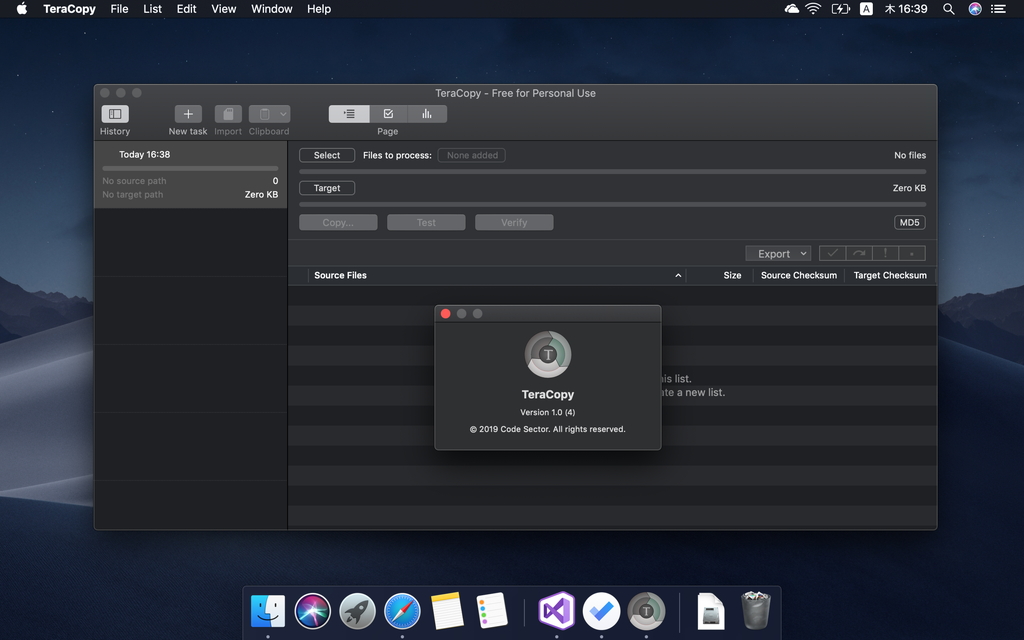 Code Sector、高速ファイルコピーツール「TeraCopy」を“Mac App Store”でリリース
