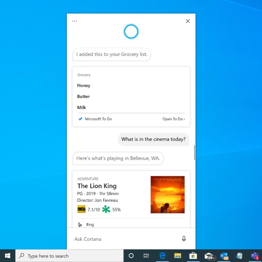 新しい「Cortana」が米国でロールアウト