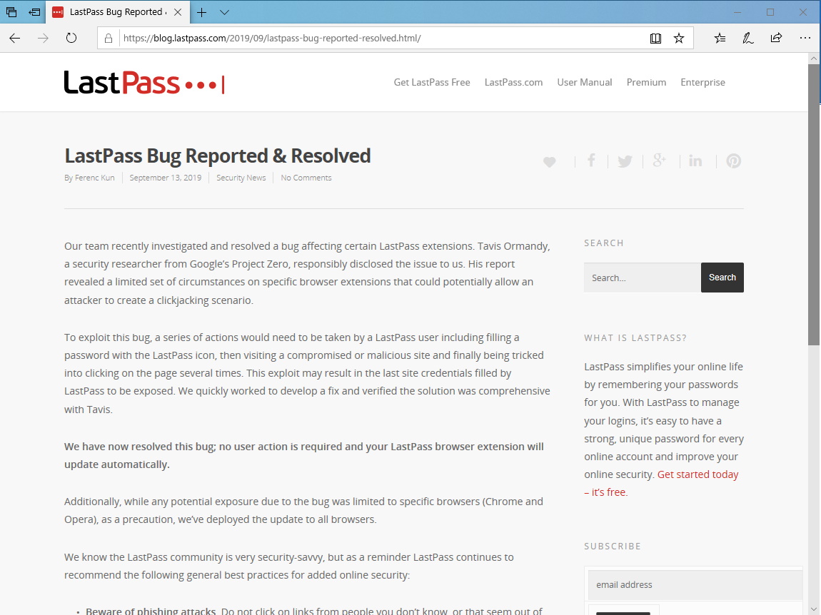 同社の公式ブログ