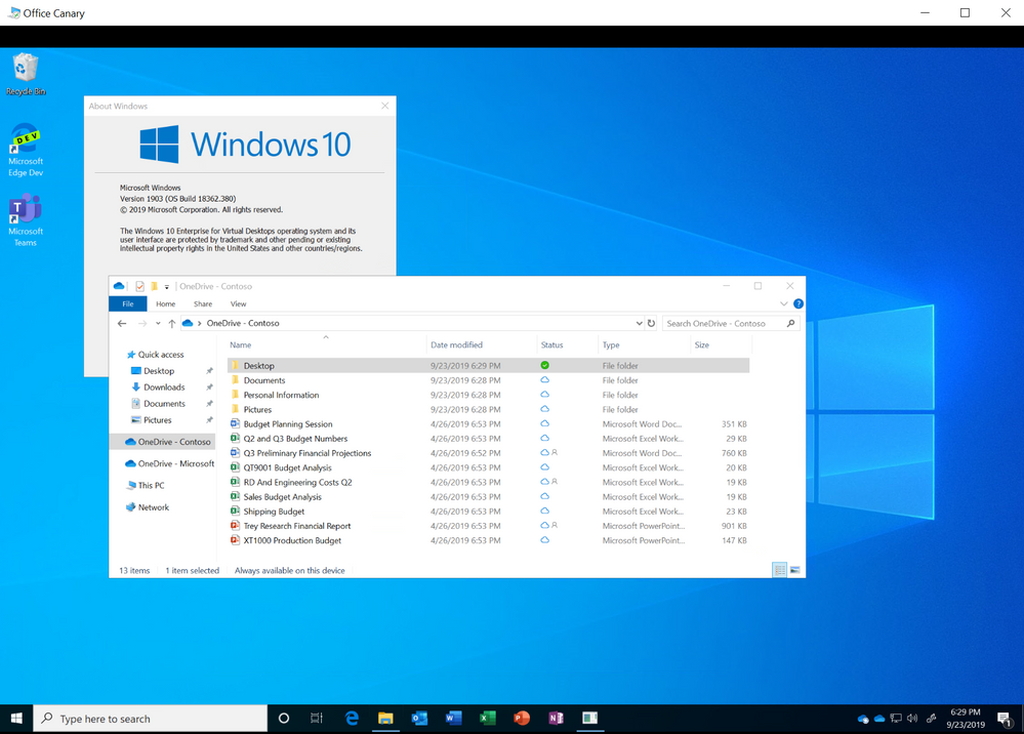 “Windows Virtual Desktop”をサポート
