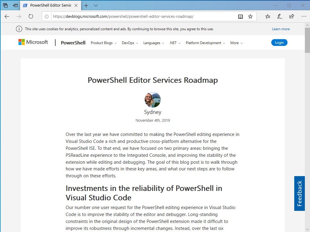 公式ブログにおけるリリース記事