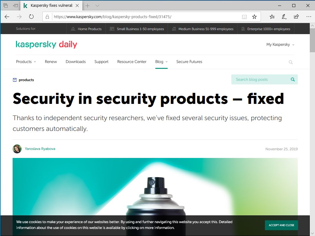 Kaspersky Labの公式ブログ