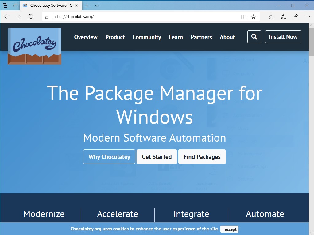 パッケージ管理システム「Chocolatey」