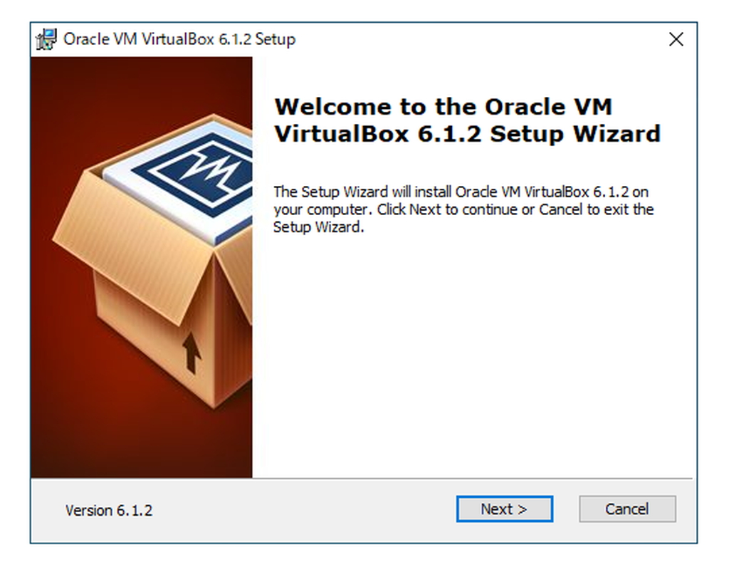 「Oracle VM VirtualBox」v6.1.2