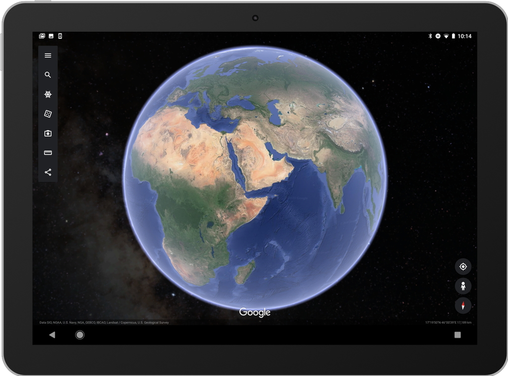 モバイル版「Google Earth」がアップデート