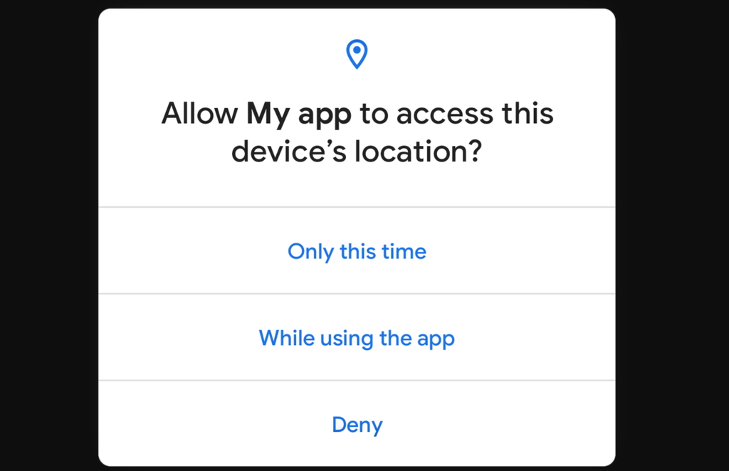 必要に応じてアプリにスマホ機能の利用を許す“ワンタイムアクセス許可”の仕組みが追加