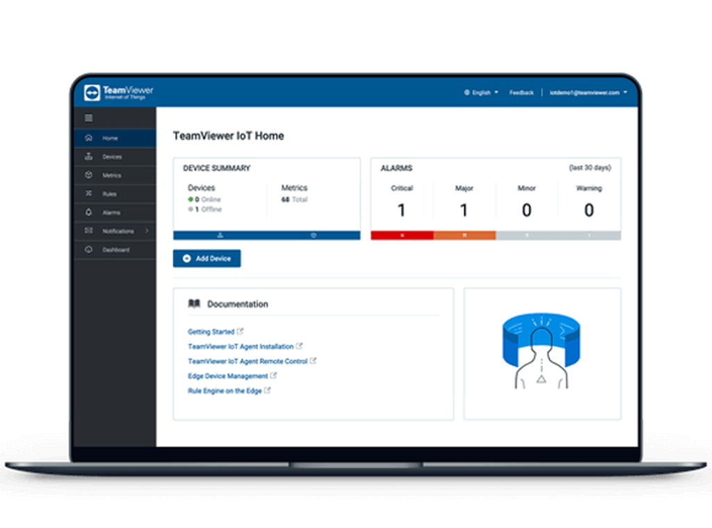 「TeamViewer IoT」