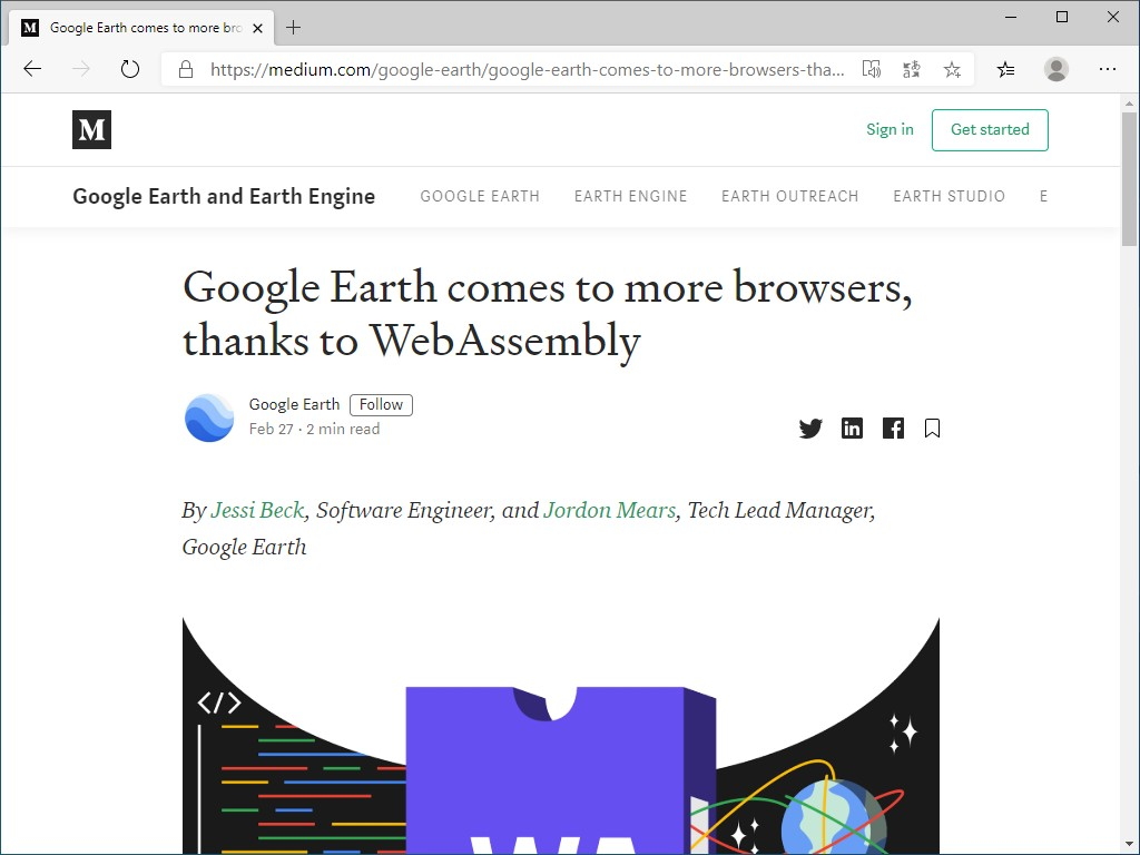 Googleによるリリース