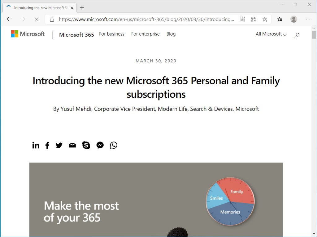 “Office 365”は4月22日から“Microsoft 365”に