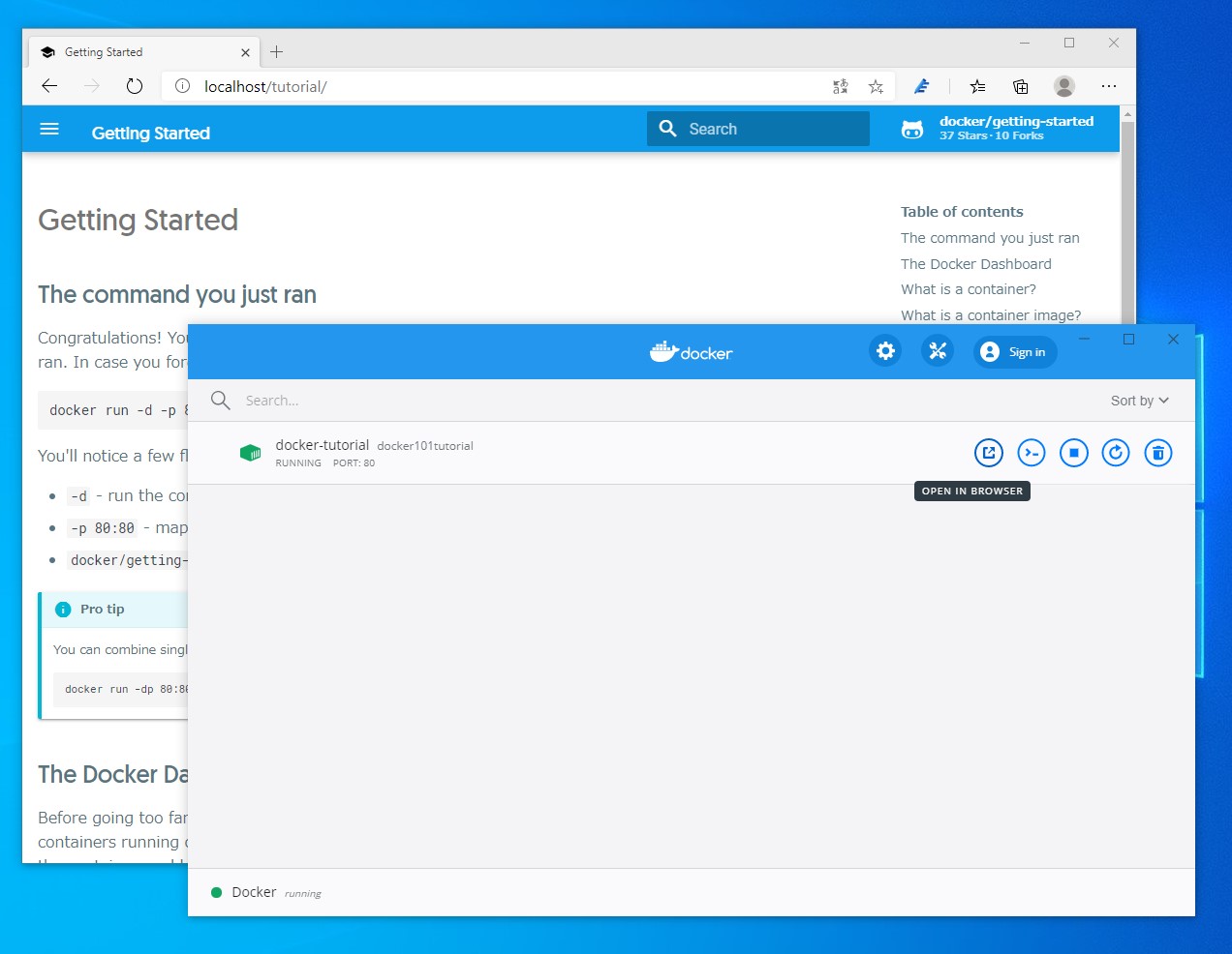 自分のペースで実践的な学習を行いたいというユーザーのためのローカルヘルプも