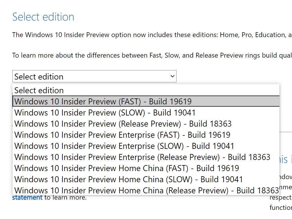 Microsoft、「Windows 10 20H1」Build 19041のISOイメージファイルを公開