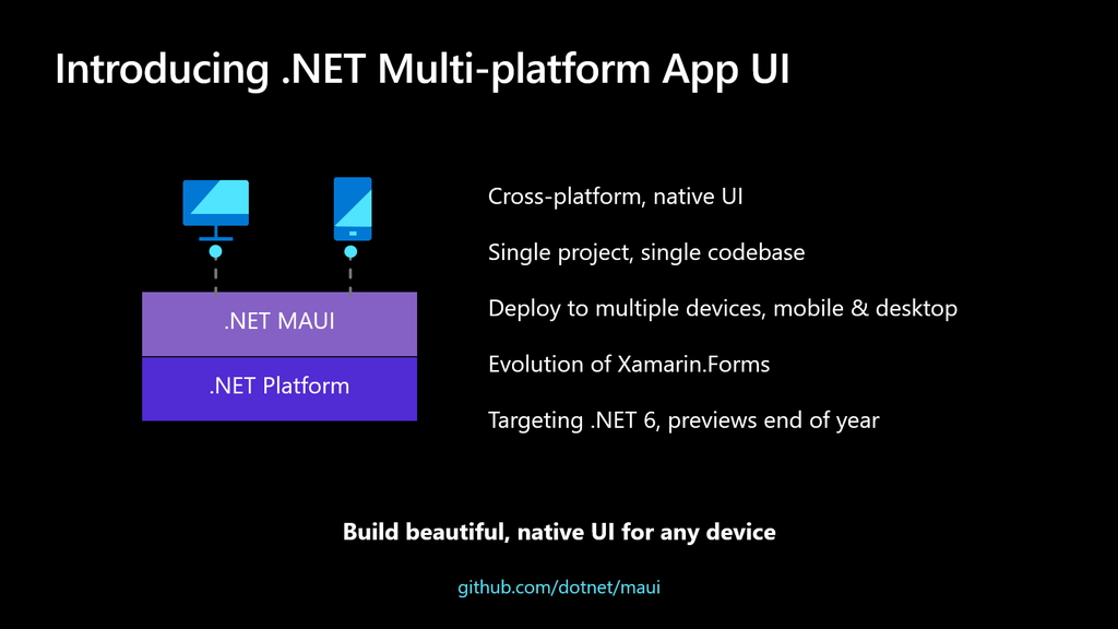 Microsoft、「.NET Multi-platform App UI」（.NET MAUI）を発表