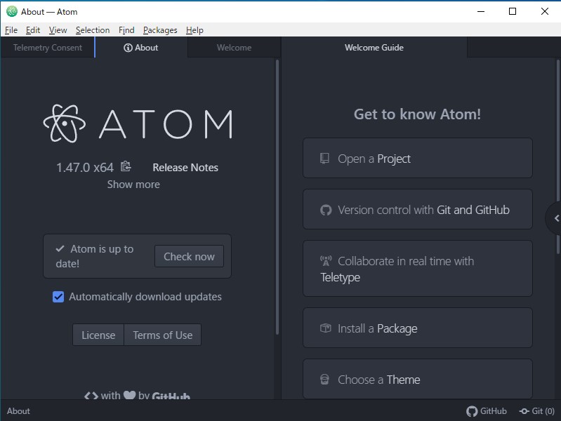 「Atom」v1.47.0