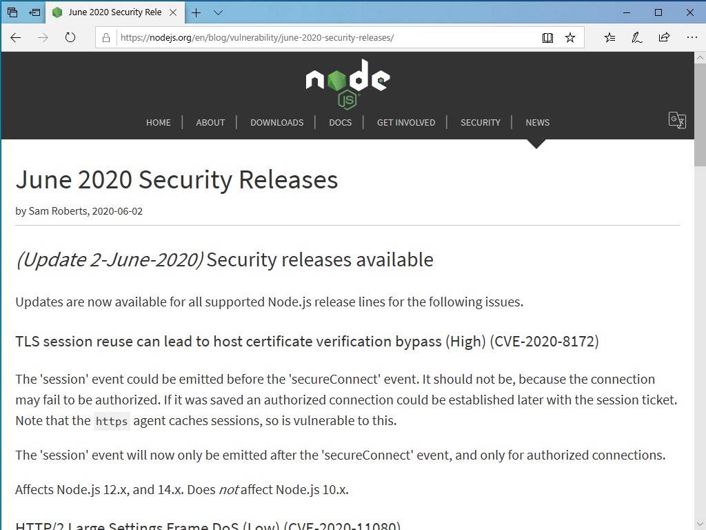 公式サイトのリリース
