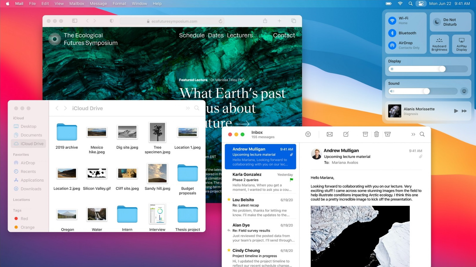 デザインが刷新された「macOS Big Sur」