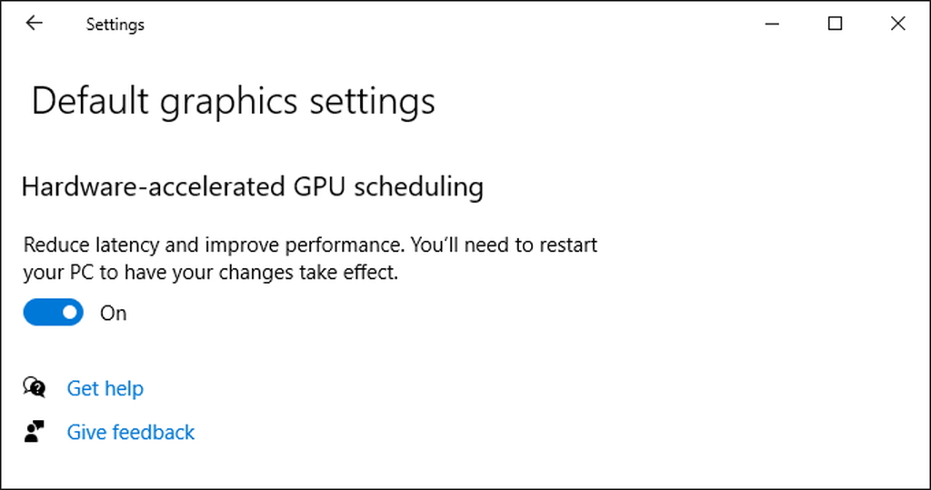 「DirectX 12 Ultimate」に加え、ハードウェアでアクセラレーションされたGPUスケジューリングと呼ばれる機能がサポートされる