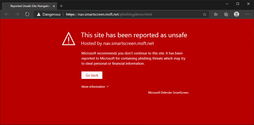 「Microsoft Defender SmartScreen」
