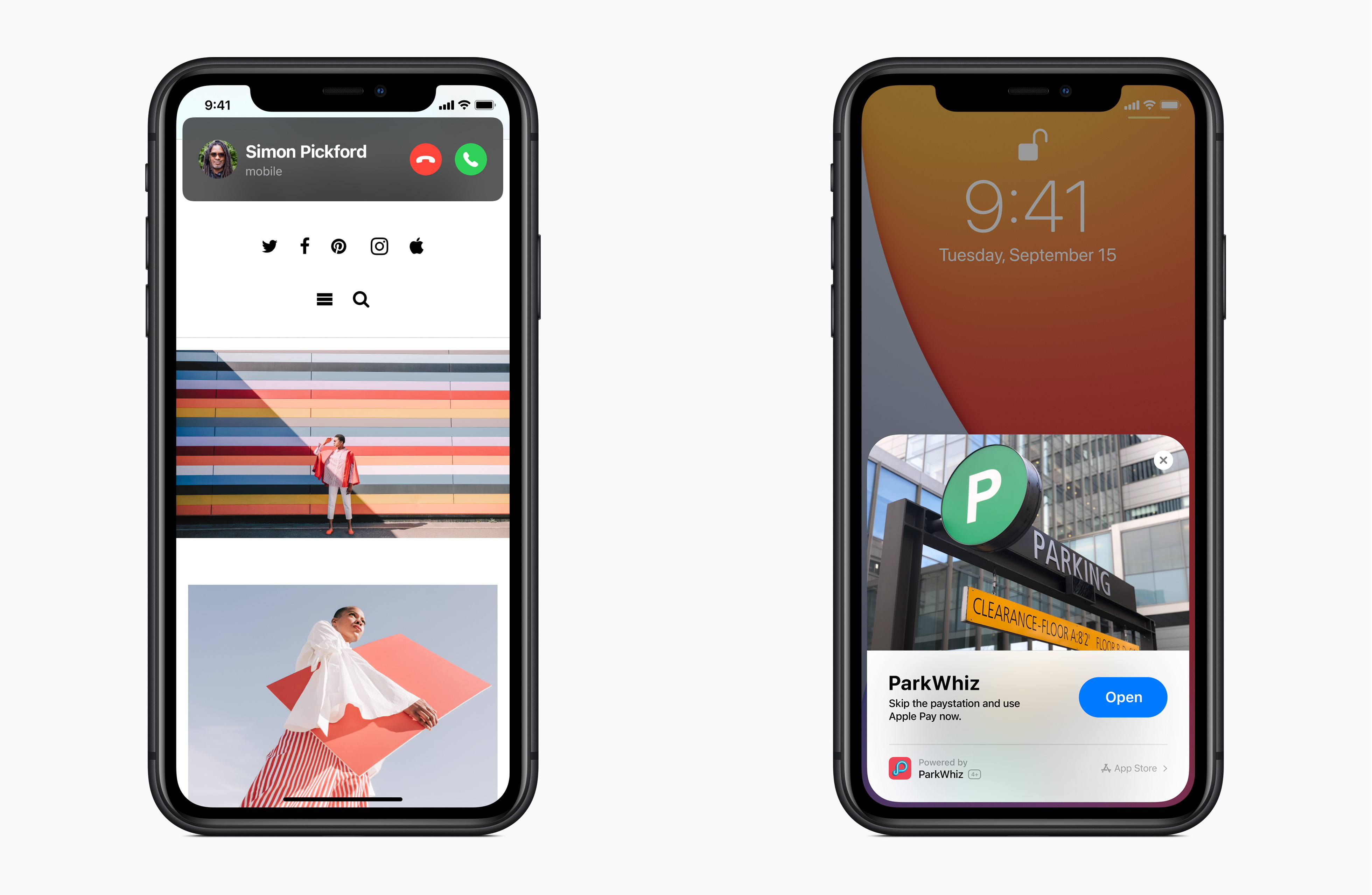 音楽コントロールや「Siri」はコンパクトに。アプリケーションの一部機能だけをインスタントに呼び出せる“App Clips”にも注目