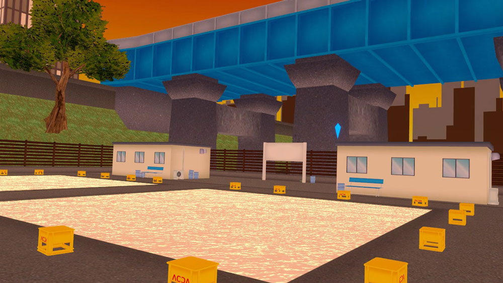 いつでも遊べる公式スタジオの1つ“釣り堀”