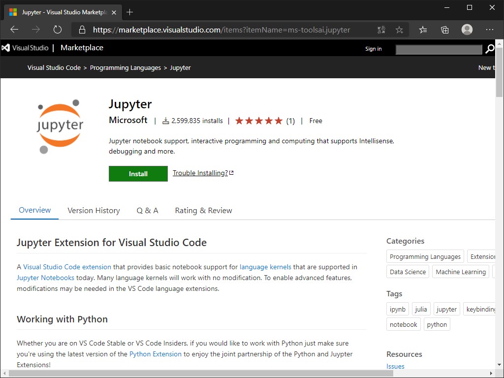 Microsoft、「Visual Studio Code」用の新しい「Jupyter」拡張機能を発表