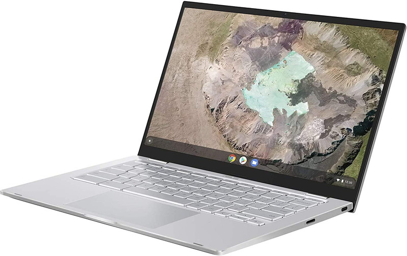  Google Chromebook ASUS ノートパソコン C425TA(インテル Core m3-8100Y/4GB, 64GB/Type-C 給電/Webカメラ/FHD(1,920×1,080ドット)/タッチパネル/14インチ)【日本正規代理店品】【あんしん保証】C425TA-AJ0122