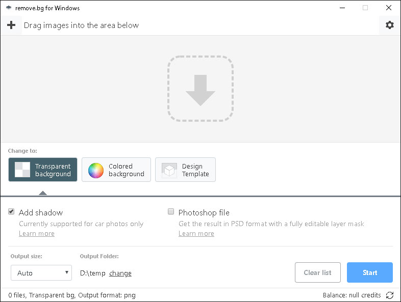 Windows版アプリ。利用にはアカウント登録が必要