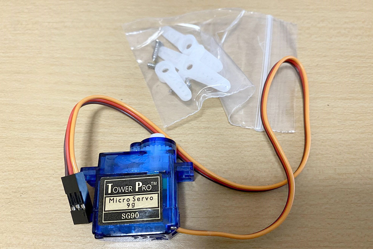 <a href="https://www.amazon.co.jp/dp/B016FKJJ8M/ref=nosim?tag=impresswatch-18-22" class="n" target="_blank">マイクロサーボ SG90</a>