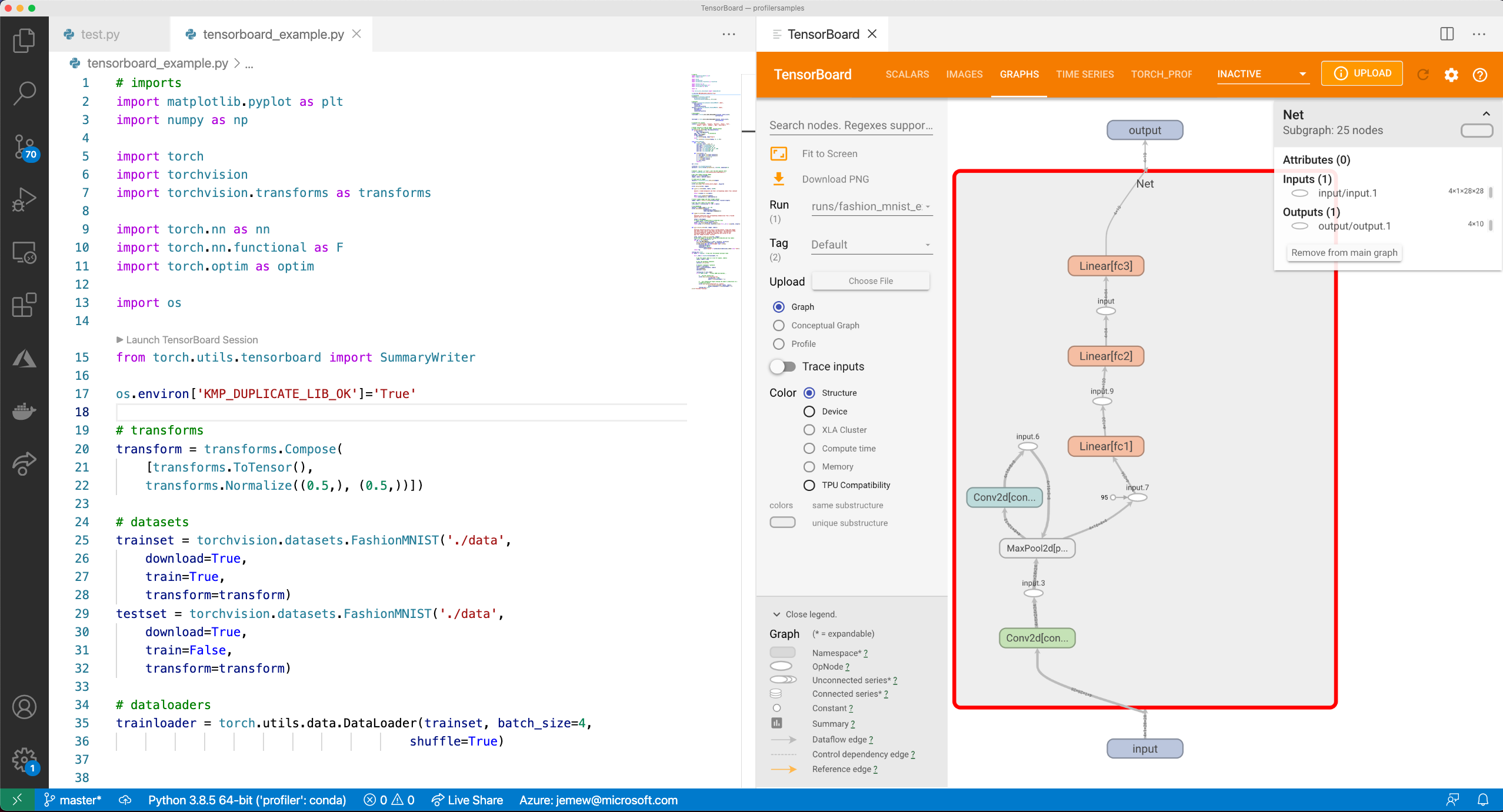 「Visual Studio Code」向け「Python」拡張機能の2021年2月リリース、「TensorBoard」を統合