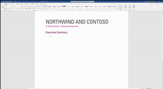 Word と Outlook にテキスト予測入力機能 英語環境のプレビュー版でテスト開始 窓の杜