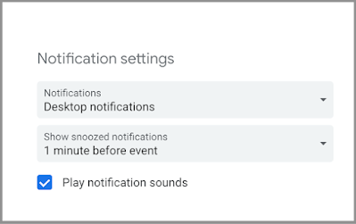 Google カレンダー のデスクトップ通知にスヌーズ機能が追加 あとでまた知らせて 窓の杜