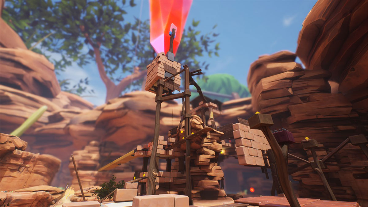 ジャンピングパズル要素を組み込んだ“箱庭”アドベンチャーゲーム