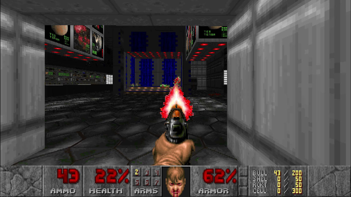 銃器で敵を撃って倒すというFPSのジャンルを確立した作品