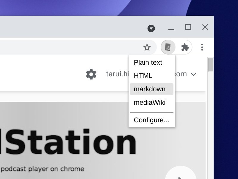 リンクを共有するときに便利な「Create Link」