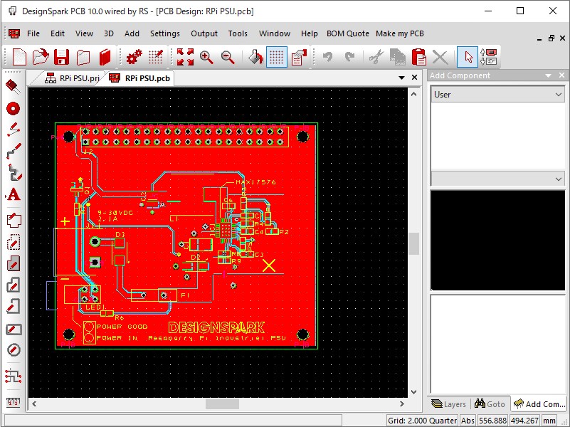 「DesignSpark PCB」v10.0.0