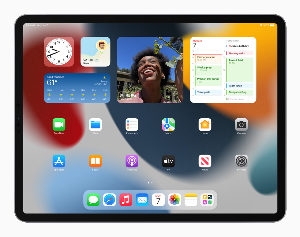「iPadOS 15」